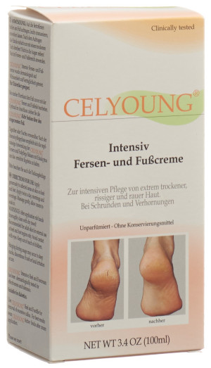 Celyoung Intensiv Fersen- und Fusscreme - 100ml