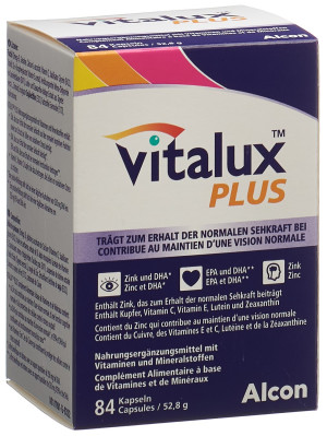 Vitalux plus - Lutein & Omega 3 - 84 Kaps.