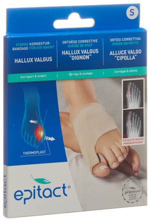 Epitact starre Korrektur bandage Hallux Valgus Nacht S 20-21.5 cm