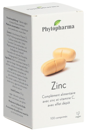 Phytopharma Zink Tabletten - 100 Stk.