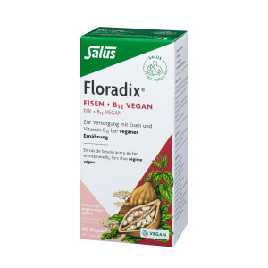 Floradix Eisen + Vitamin B12 VEGAN - 40 Kaps.