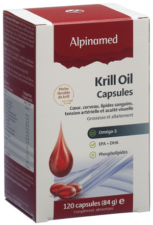 Alpinamed Krill Oil Kapseln - 120 Stk.