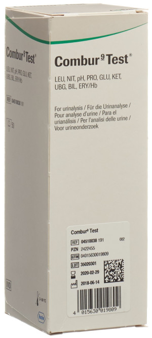 Combur 9 Teststreifen - 50 Stk.