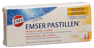 Emser Pastillen ohne Menthol mit Vanillearoma zuckerfrei - 30 Stk.