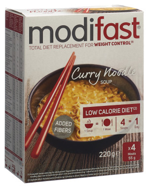 Modifast Nudeln Curry Suppe - 4 Port.