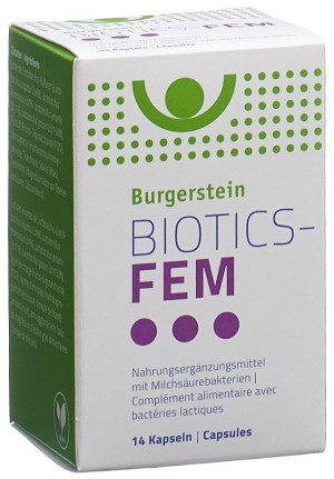 Burgerstein Biotics-FEM Kapseln - 14 Stk.