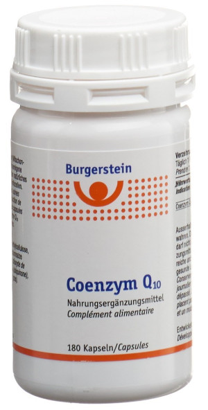 Burgerstein Coenzym Q10 - 30mg - 180 Kaps.