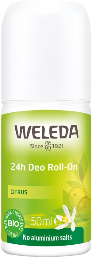 Weleda 24h Deo Roll On Citrus - 50ml