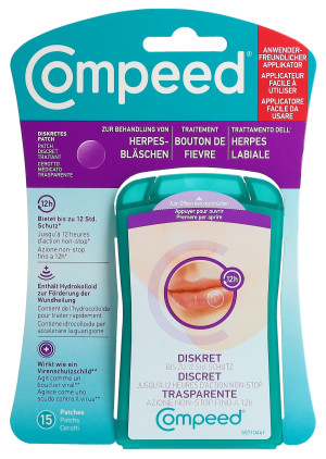 Compeed Herpes Fieberbläschen Patch - 15 Stk.