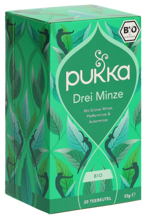 Pukka Drei Minze Tee Bio - 20 Btl.