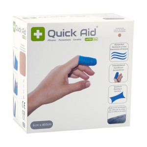 QuickAid Wundverband Pflaster - HAUTFARBIG - 6cm x 460cm