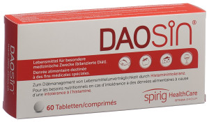 Daosin DAO bei Histaminunverträglichkeit - 60 Tabl.