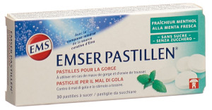 Emser Pastillen mit Mentholfrische zuckerfrei - 30 Stk.