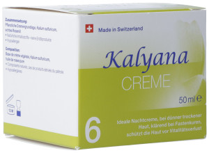 Kalyana Creme Nr. 6 mit Kalium Sulfuricum- 50 ml
