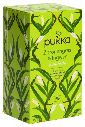 PUKKA Zitronengras & Ingwer Tee Bio - 20 Btl.