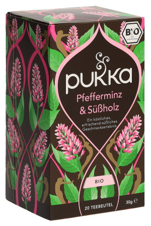 PUKKA Pfefferminz & Süssholz Tee Bio - 20 Btl.