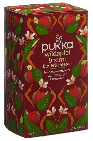 PUKKA Wildapfel & Zimt Tee Bio - 20 Btl.