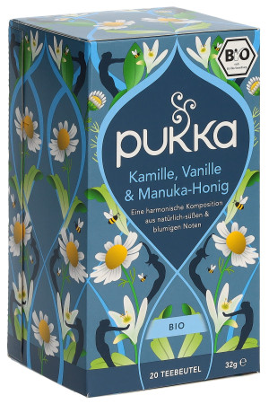 PUKKA Kamille, Vanille & Manuka-Honig Tee Bio - 20 Btl.