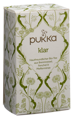 PUKKA Klar Tee Bio Beutel - 20 Btl.