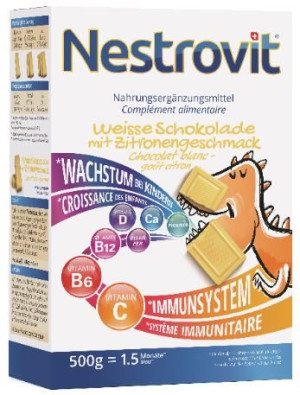 Nestrovit Vitamine und Mineralien - weisse Schokolade - 500g (ca. 95 Stk.)