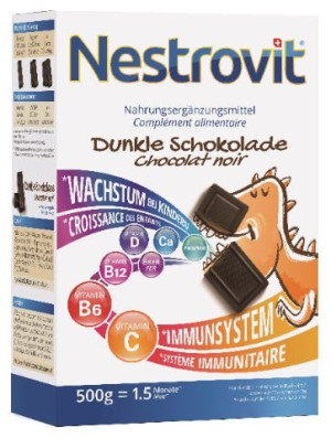 Nestrovit Vitamine und Mineralien - dunkle Schokolade - 500g (ca. 95 Stk)