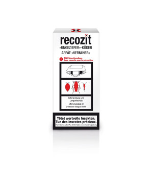 Recozit Ungeziefer Köderdose - 2 Stk.