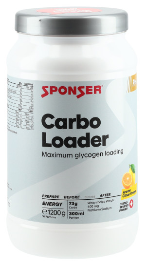 Sponser Carbo Loader Pulver Citrus Orange - 1200g