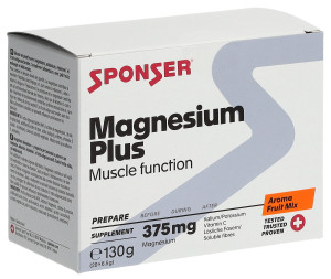 Sponser Magnesium plus Drink Fruit Mix - 20 x 6.5g