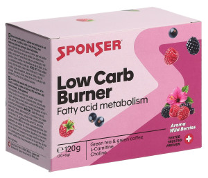 Sponser Low Carb Burner Wild Berries - 20 Stk.