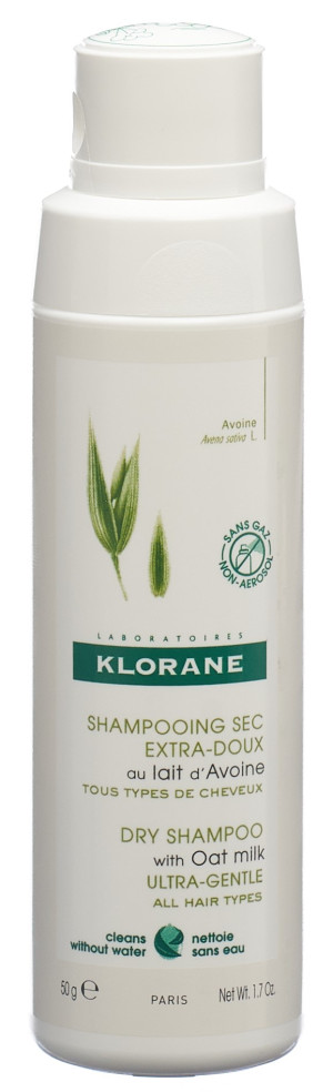 Klorane Hafermilch Trockenshampoo ohne Treibgas - 50 g