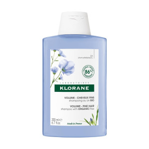 Klorane Volumen Feines Haar Shampoo Bio-Lein - 200ml