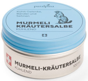 Puralpina Murmeli Kräutersalbe kühlend - 100ml
