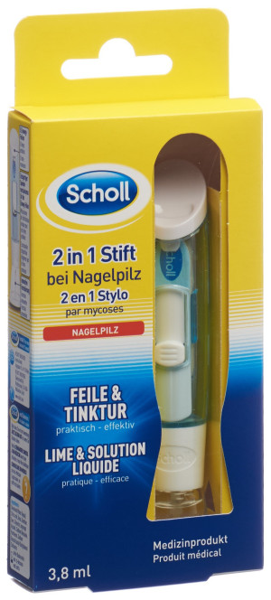 Scholl 2 in 1 Stift bei Nagelpilz - 3.8ml