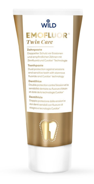Emofluor Twin Care Zahnpasta - Erosion und Desensibilisierung - 75ml
