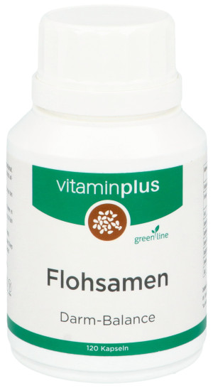 Vitaminplus Flohsamen Kapseln - 120 Stk.