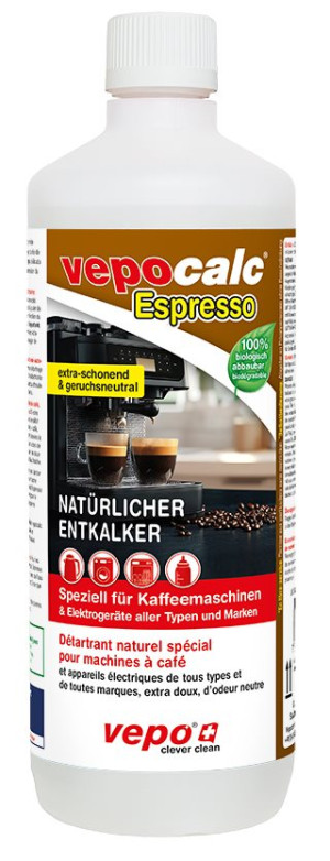 Vepocalc Espresso natürlicher Entkalker - 1000ml