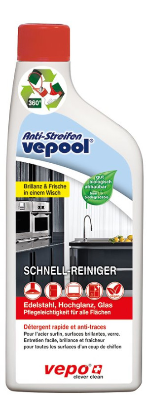 Vepool Antistreifen Schnell-Reiniger Nachfüllung - 500ml