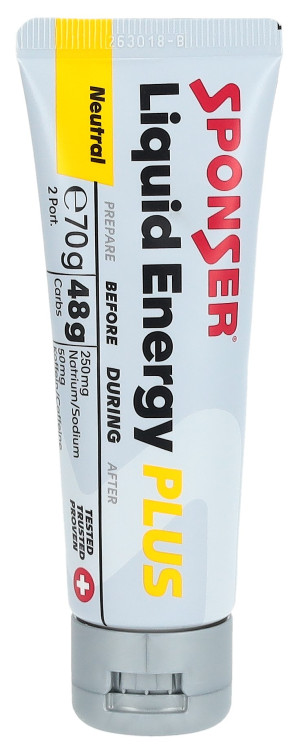 Sponser Liquid Energy Plus Neutral - 70g