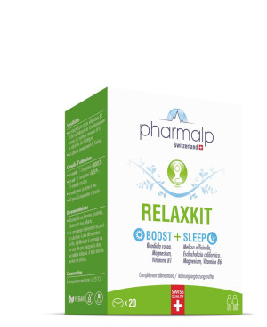Pharmalp Relax-Kit Boost und Sleep - 2x10 Tabletten