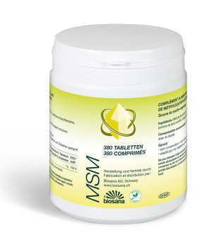 Biosana MSM Methylsufonylmethan - 380 Tabl.