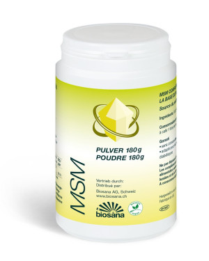 Biosana MSM Methylsufonylmethan Pulver - 180g