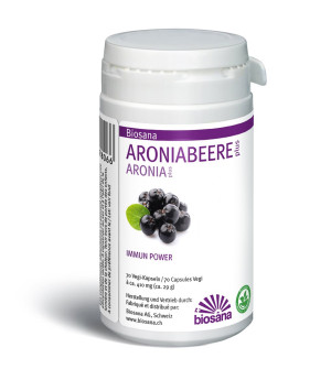 Biosana Aroniabeere plus 410mg - 70 Kaps.