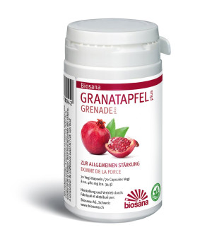 Biosana Granatapfel plus 480mg - 70 Kaps.