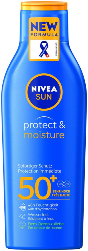Nivea SUN Protect & Moisture Sonnenmilch LSF 50+ - 200 ml