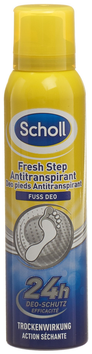 Scholl Fresh Step Fuss Deo Spray Antitranspirant - 150ml