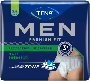 Tena Men Premium Fit Underwear Level 4 S/M - 12 Stk.