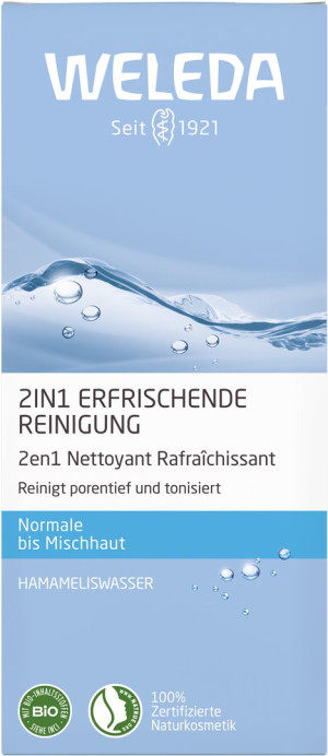 Weleda 2in1 erfrischende Reinigung - 100ml