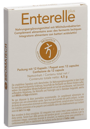 Enterelle plus Milchsäurebakterien Bromatech - 12 Kaps.