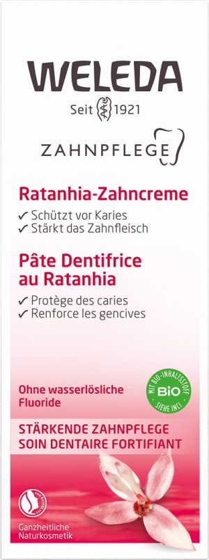 Weleda Ratanhia Zahncreme - 75 ml