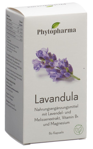 Phytopharma Lavandula Kapseln - 80 Stk.